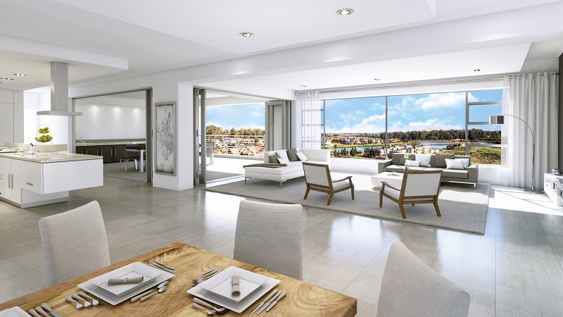 Ebotse-The-Links-phase-2-four-bedroom-apartment-interior-plus-view